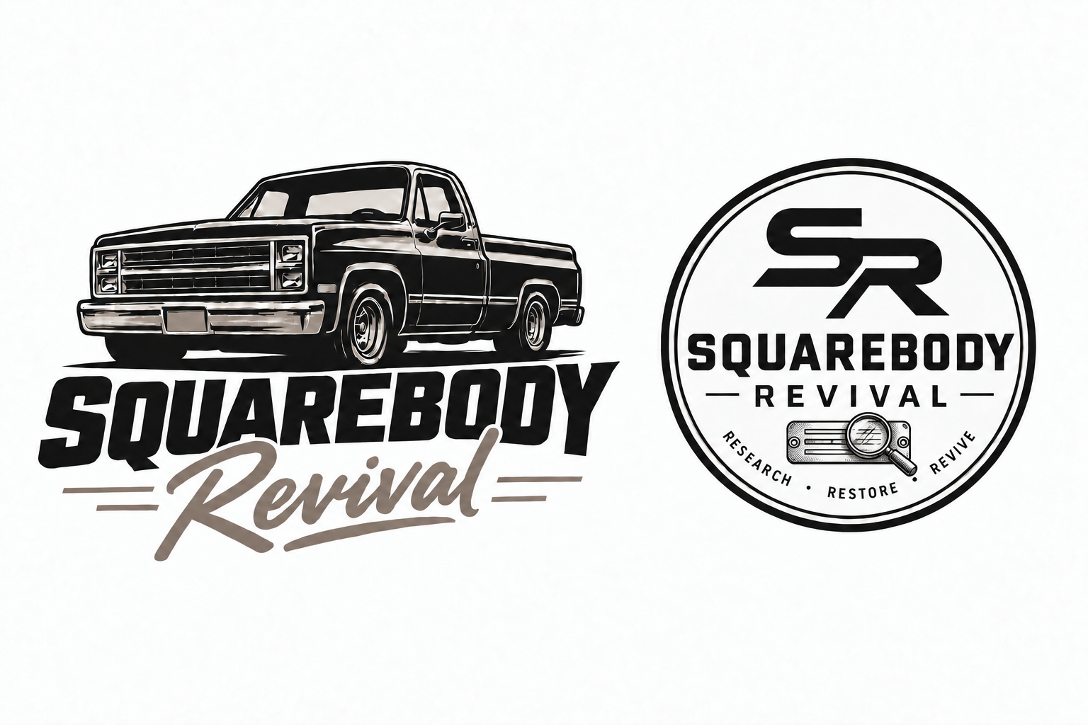 Squarebody Revival research badge